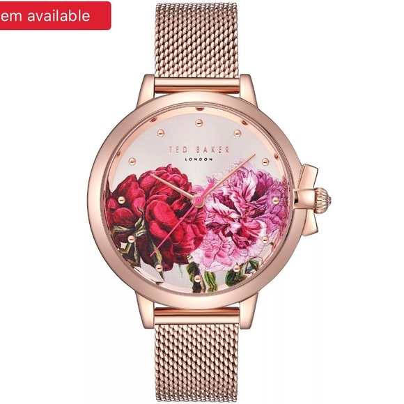 Ted Baker Accessories - NWB Ted Baker Rose Gold Mesh Watch